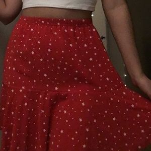 red skirt PLT